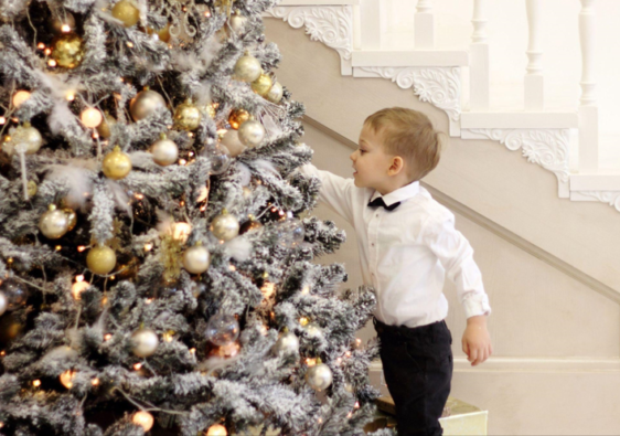 Love, Romance, and Charity with Unlit Artificial Christmas Trees