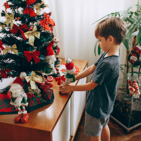 The Healing Power of Flocked Christmas Trees with Lights